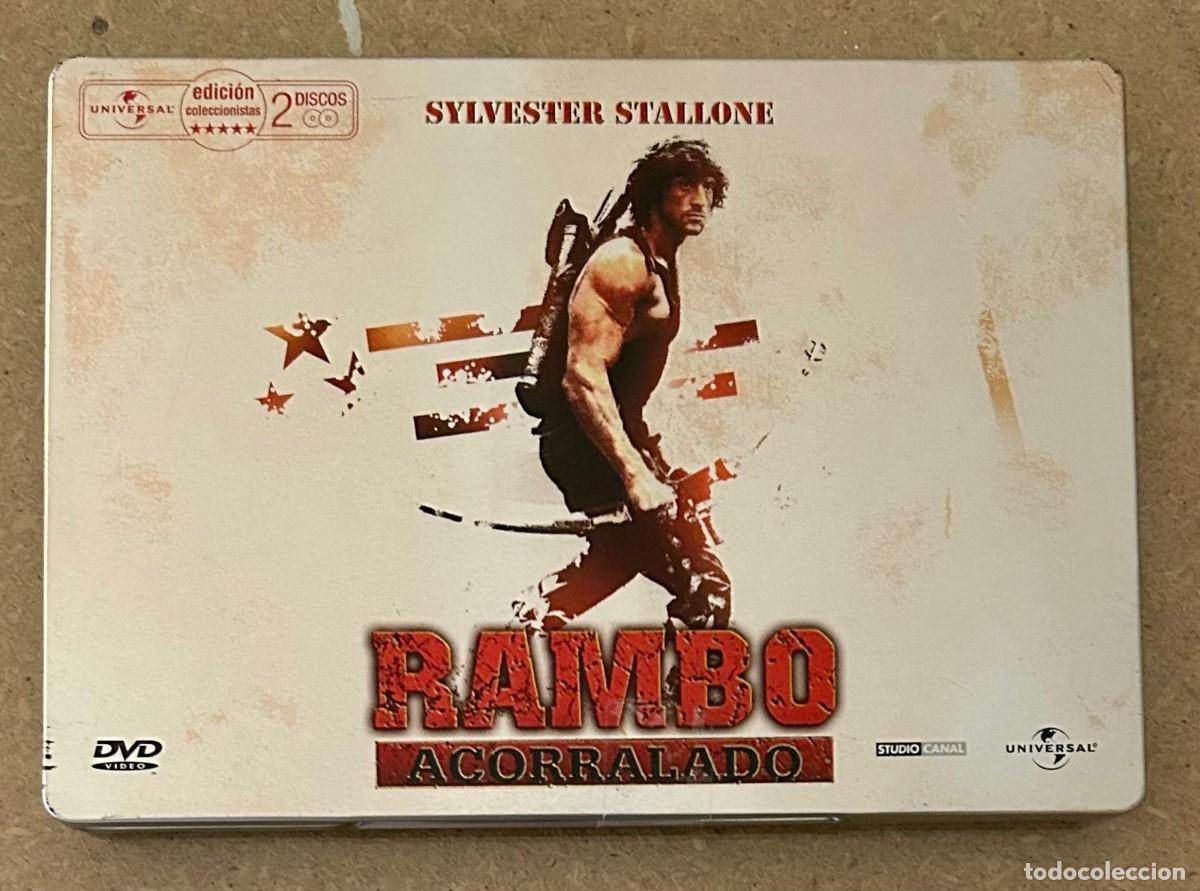 Cine: RAMBO ACORRALADO - EDICI&Oacute;N EN CAJA MET&Aacute;LICA - 2 DVDs