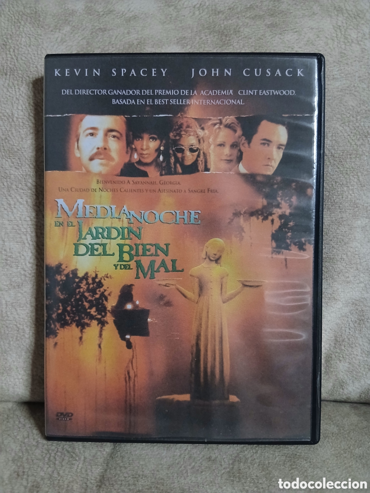 Cine: Dvd Media noche en el Jard&iacute;n del Bien y del Mal -Kevin Spacey-