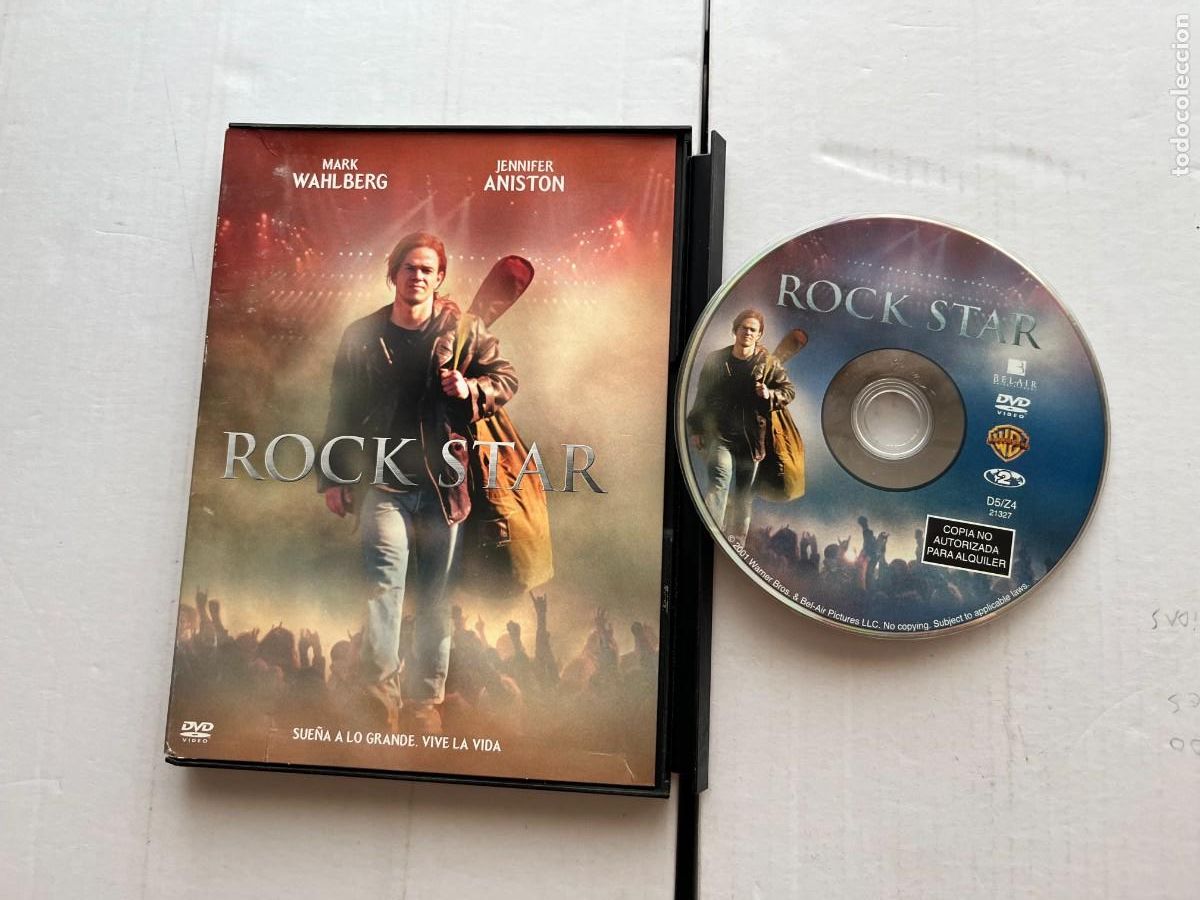 Cin&eacute;ma: ROCK STAR - CAJA CARTON Y PLASTICO - PELICULA DVD KREATEN
