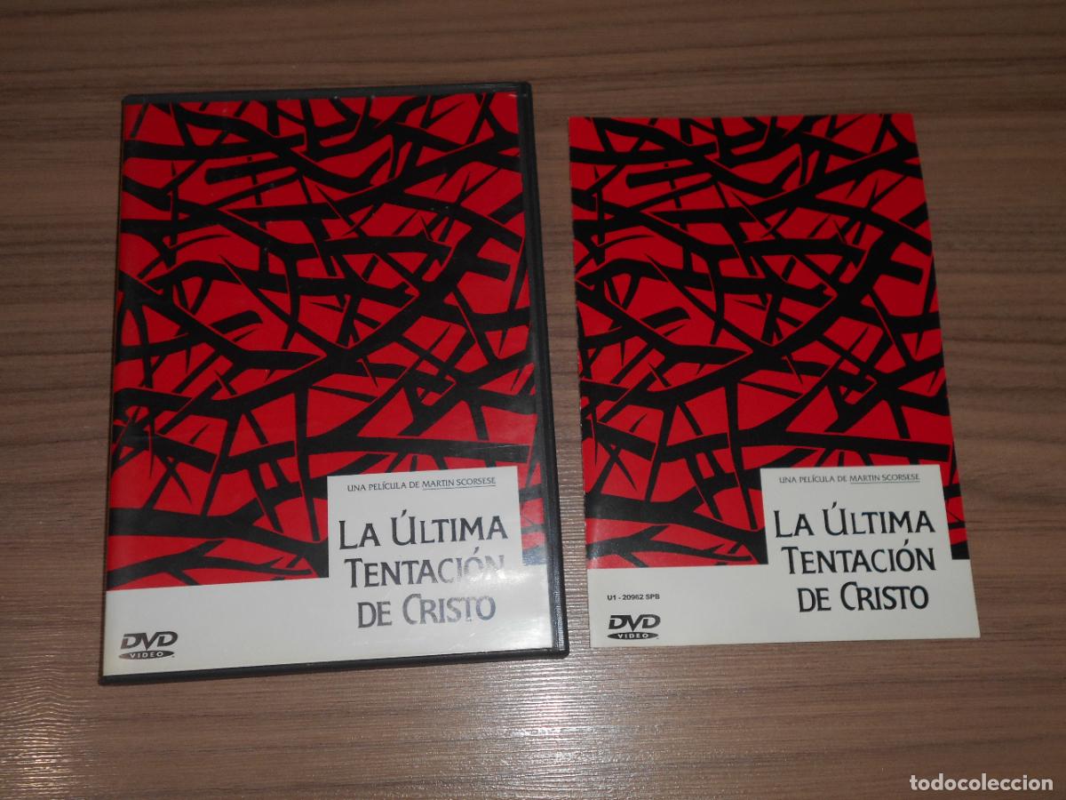 Cin&eacute;ma: LA ULTIMA TENTACION DE CRISTO Edicion Especial DVD + LIBRETO de MARTIN SCORSESE Como NUEVA