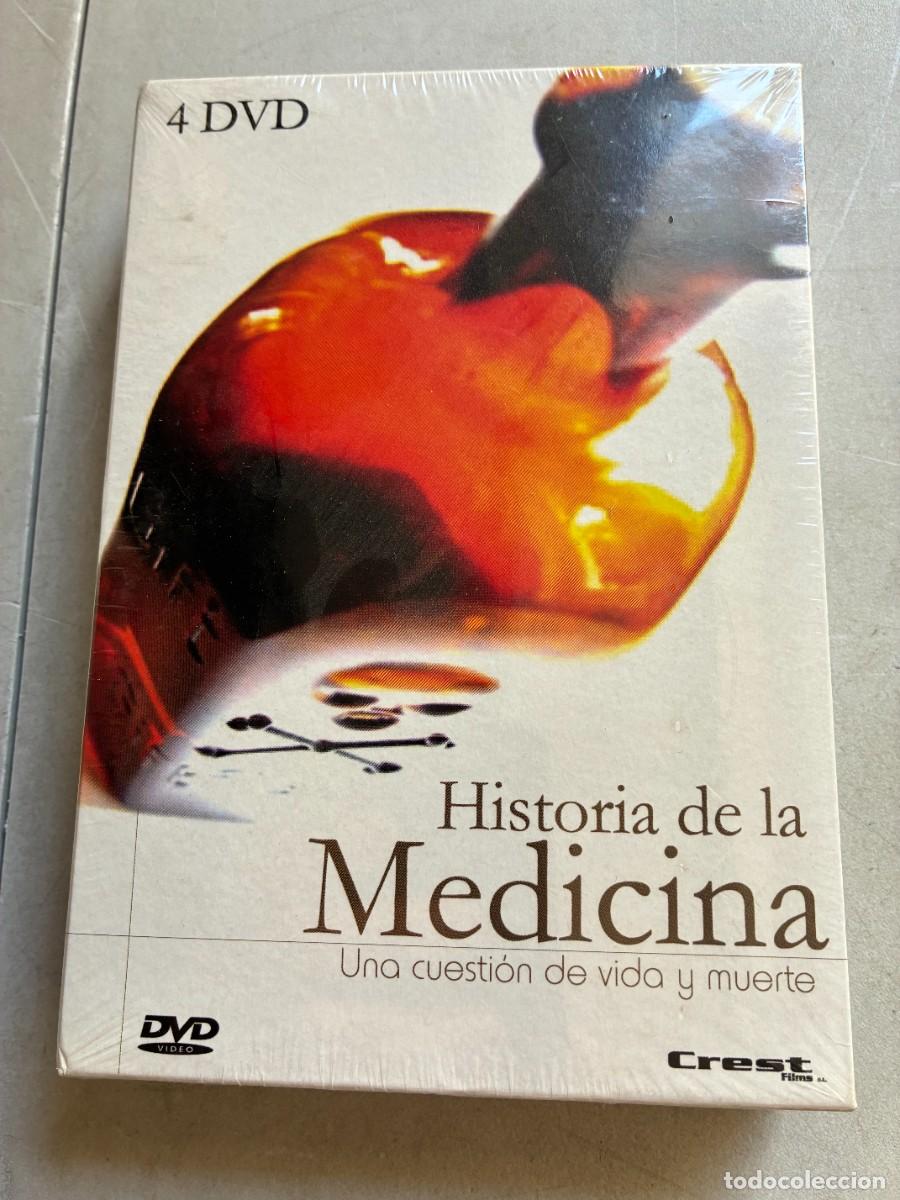 Cine: 4 DVD. HISTORIA DE LA MEDICINA. UNA CUESTI&Oacute;N DE VIDA O MUERTE. NUNCA ABIERTO. CREST FILMS, SL. 2006.