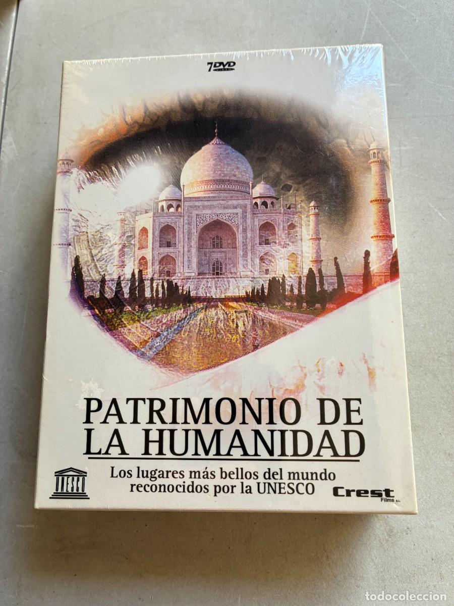 Cine: 7 DVD. PATRIMONIO DE LA HUMANIDAD. DOCUMENTAL. NUNCA ABIERTO. CREST FILMS, SL. 2004.