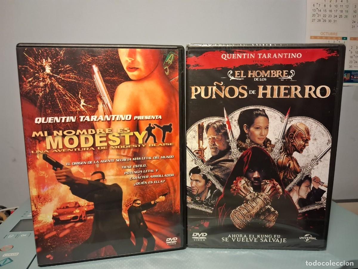 Cine: 2 DVD QUENTIN TARANTINO PRESENTA: EL HOMBRE DE LOS PU&Ntilde;OS DE HIERRO + MI NOMBRE ES MODESTY