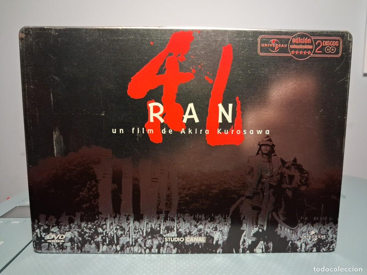 Cine: DVD EN CAJA DE METAL : RAN, DE AKIRA KUROSAWA (2 DVD, UNO DE ELLOS CON MATERIAL ADICIONAL)