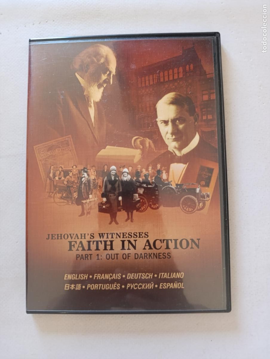 Cine: DVD FAITH IN ACTION - PART 1: OUT OF DARKNESS - JEHOVA'S WITNESSES - CAJA SLIM (5J)