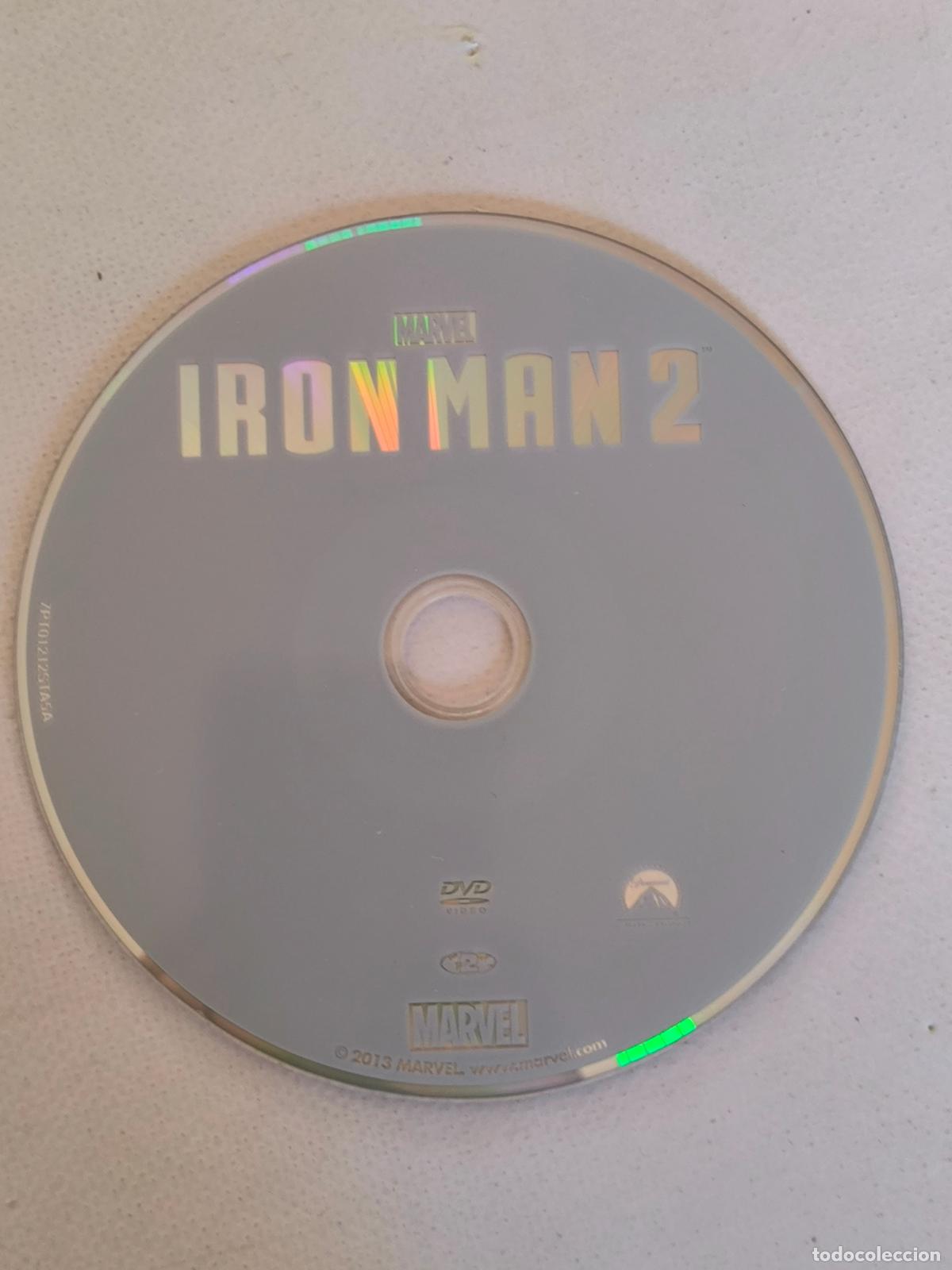 Cine: DVD IRON MAN 2 - MARVEL - SOLO DISCO, SIN CAJA NI CARATULA (M4)