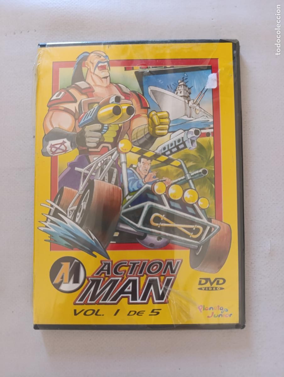 Cine: DVD ACTION MAN VOL. 1 DE 5 - PLANETA JUNIOR - CAJA SLIM - NUEVO, PRECINTADO (M4)