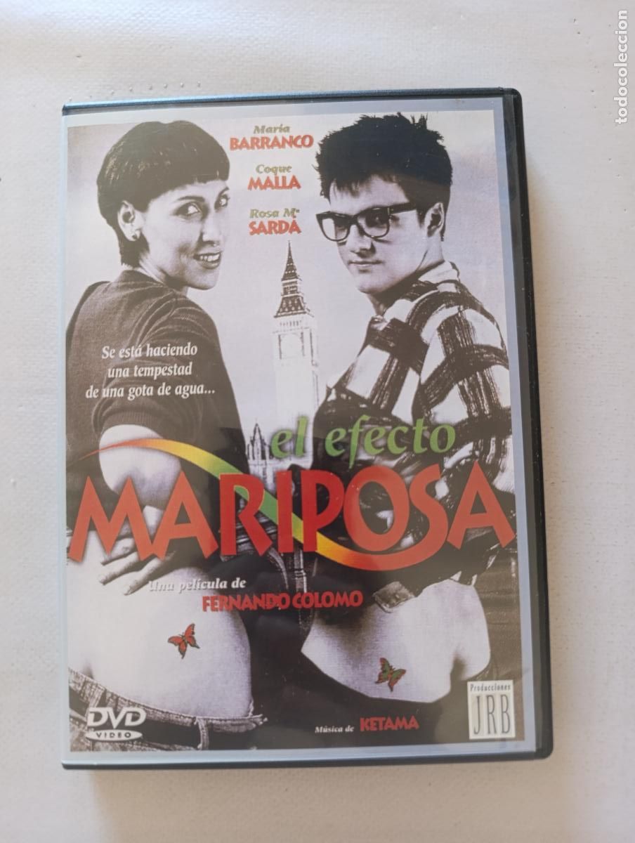 Cine: DVD EL EFECTO MARIPOSA - FERNANDO COLOMO - MARIA BARRANCO, COQUE MALLA (M4w)