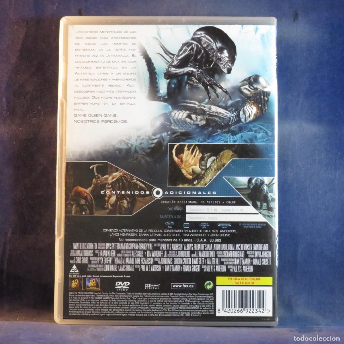 Cine: ALIEN VS PREDATOR - DVD - Foto 2