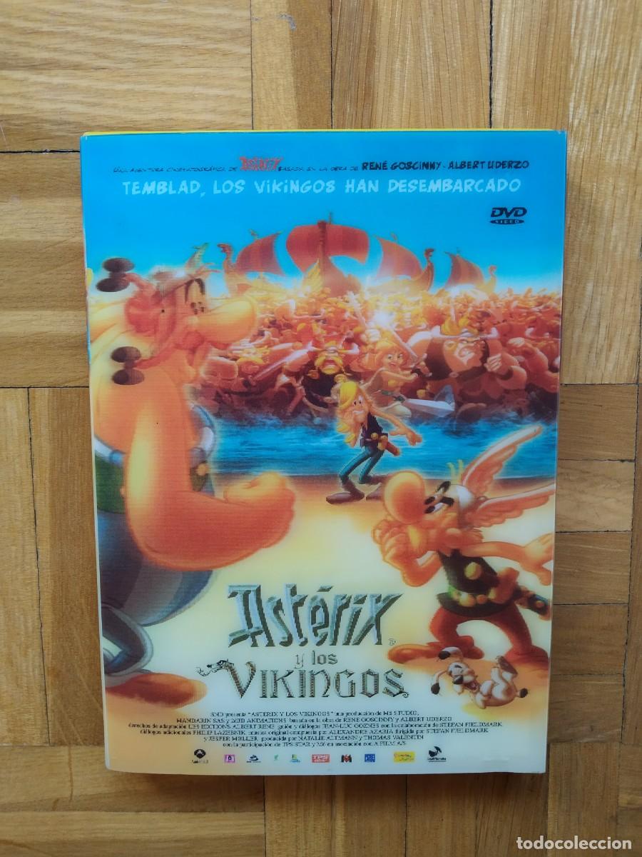 Cinema: PELICULA DVD ASTERIX Y LOS VIKINGOS. CON ESTUCHE HOLOGR&Aacute;FICO VER FOTOS
