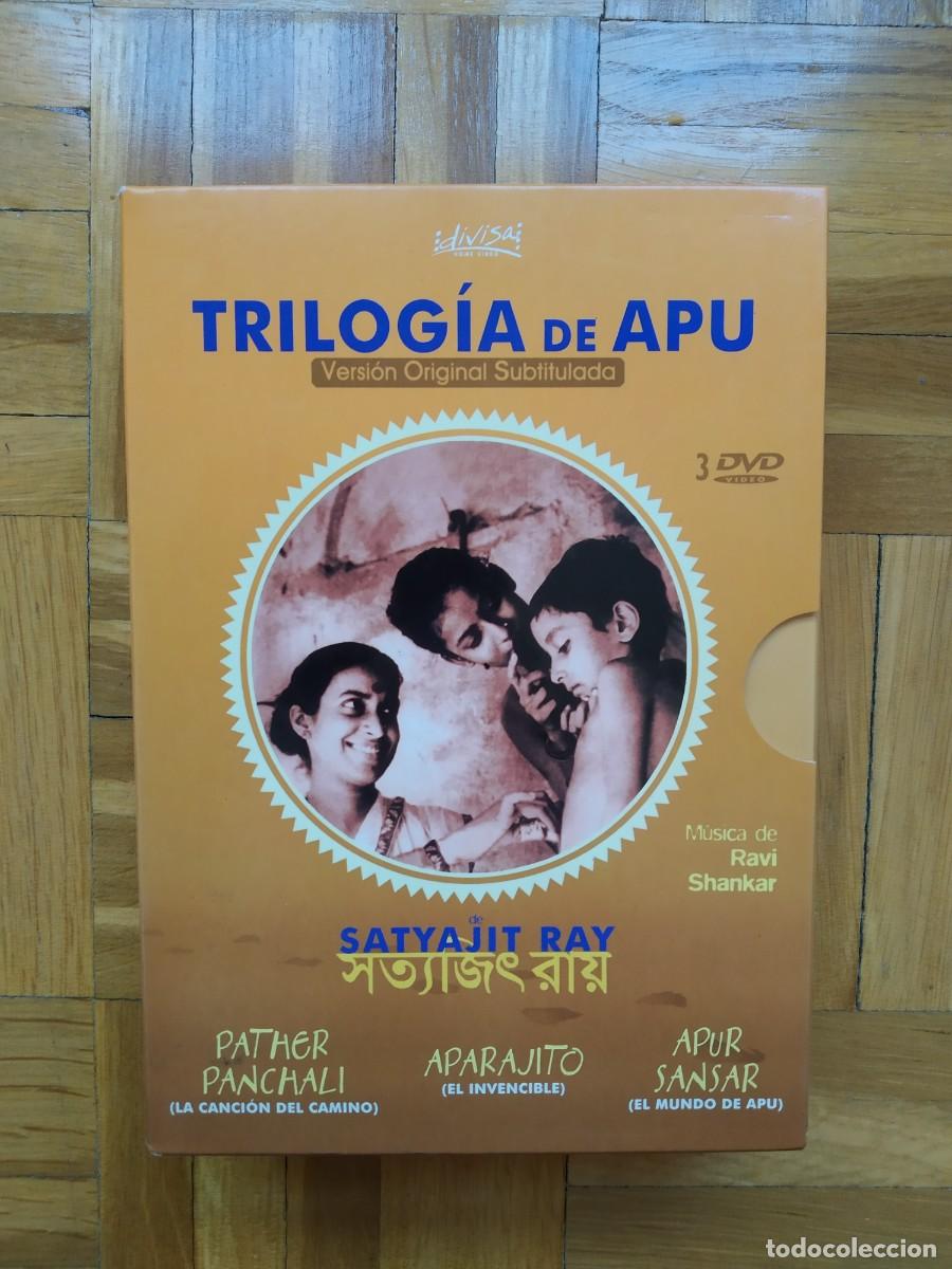 Cin&eacute;ma: PACK 3 PELICULAS DVD TRILOGIA DE APU SATYAKIT RAY RAVI SHANKAR VOS PRECINTADAS VER FOTOS
