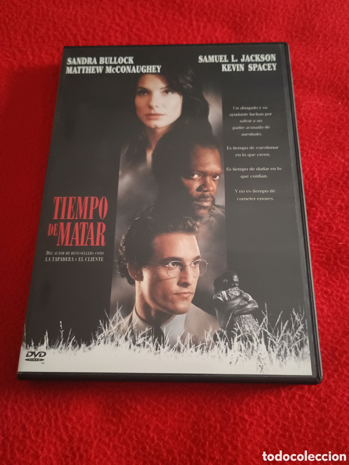 Cine: Dvd tiempo de matar - Matthew mcconaughey Samuel l Jackson Sandra bullock