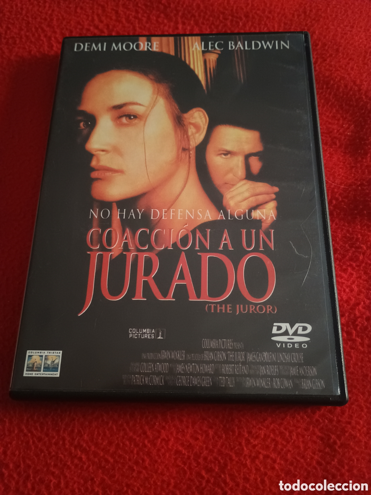 Cine: Dvd coacci&oacute;n a un jurado - Demi moore Alec baldwin