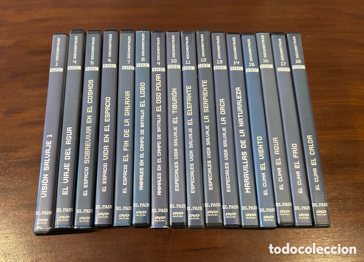 Cine: COLECCI&Oacute;N DVD DOCUMENTALES EL PA&Iacute;S DE LA BBC