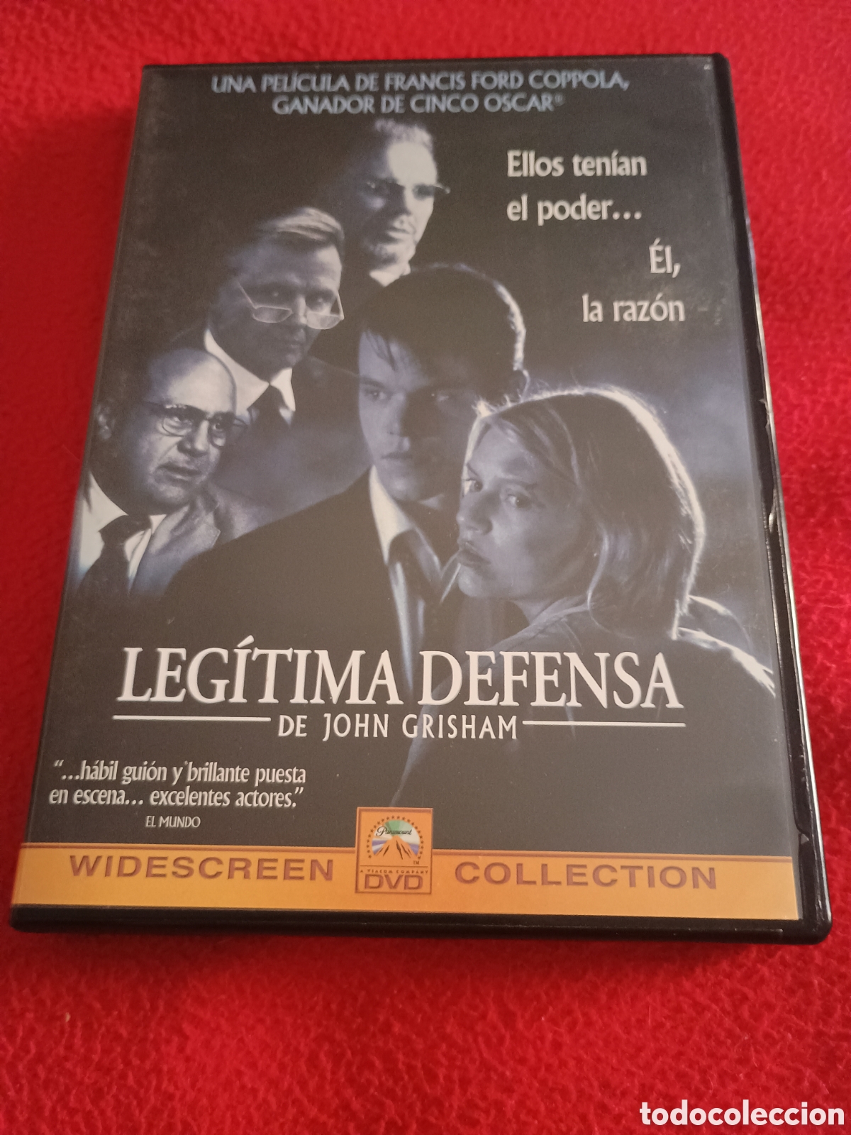 Cine: Dvd legitima defensa - coppola Matt damon Danny devito Jon voight Mickey rourke John grisham