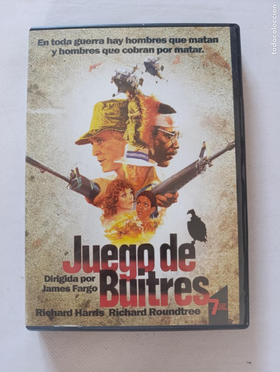Cine: DVD JUEGO DE BUITRES - RICHARD HARRIS (T4)