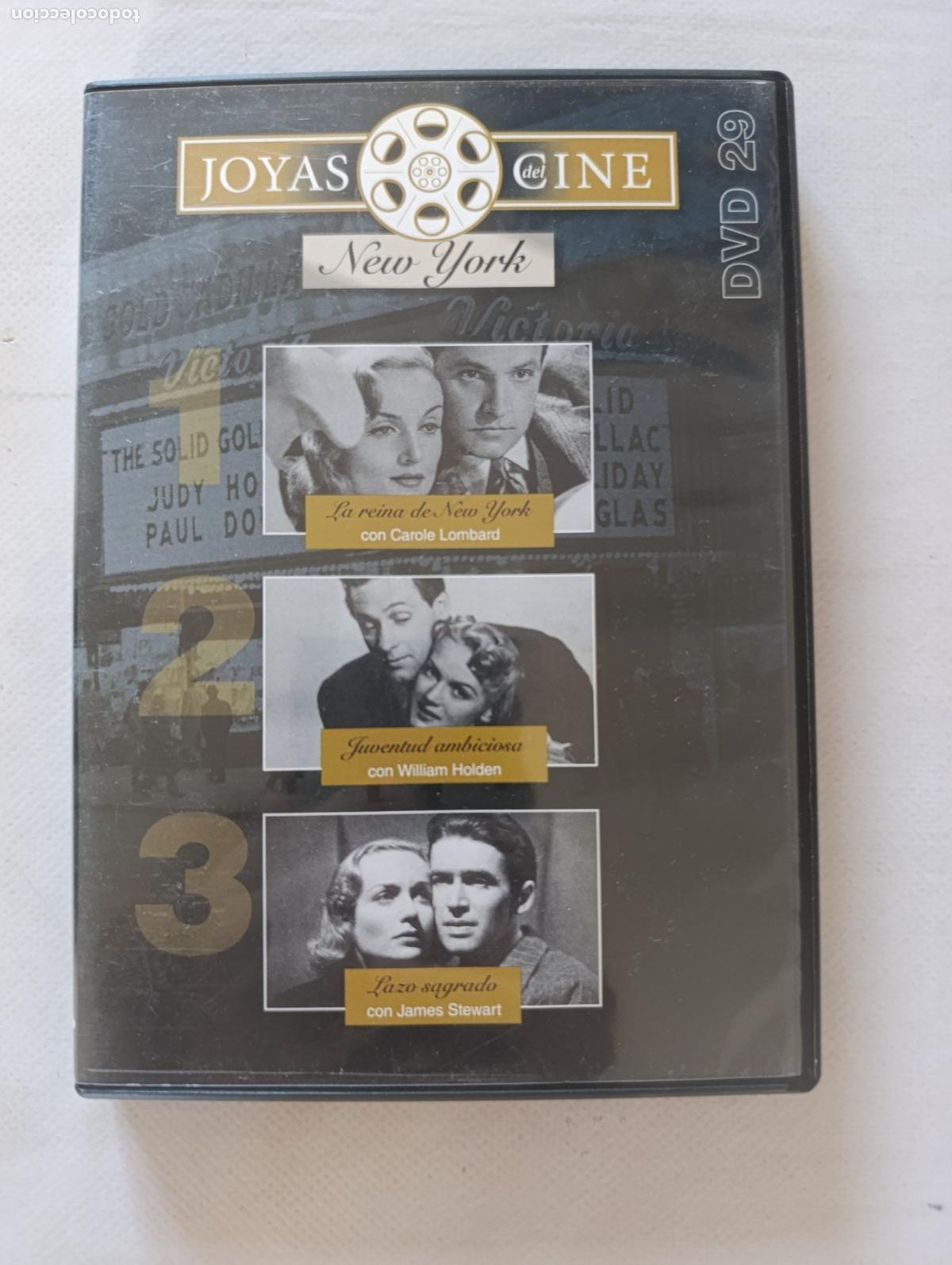 Cine: DVD LA REINA DE NEW YORK / JUVENTUD AMBICIOSA / LAZO SAGRADO (U4)