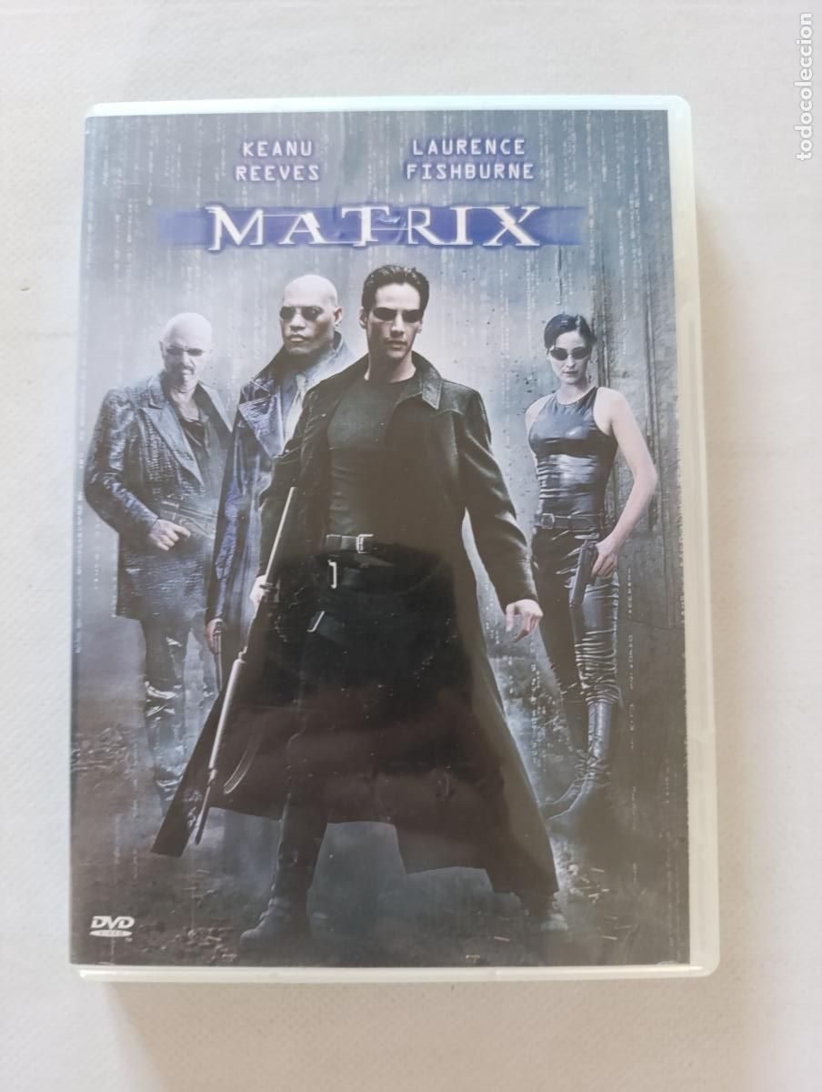 Cine: DVD MATRIX - KEANU REEVES, LAURENCE FISHBURNE (U4)