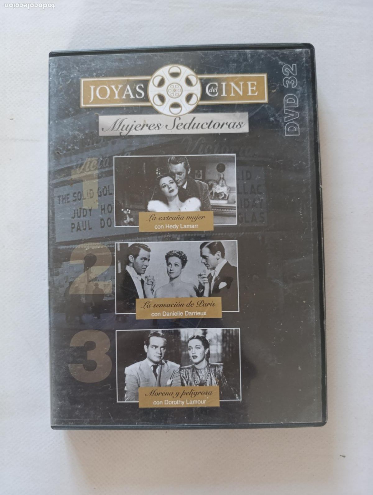 Cine: DVD LA EXTRA&Ntilde;A MUJER / LA SENSACION DE PARIS / MORENA Y PELIGROSA (V4)
