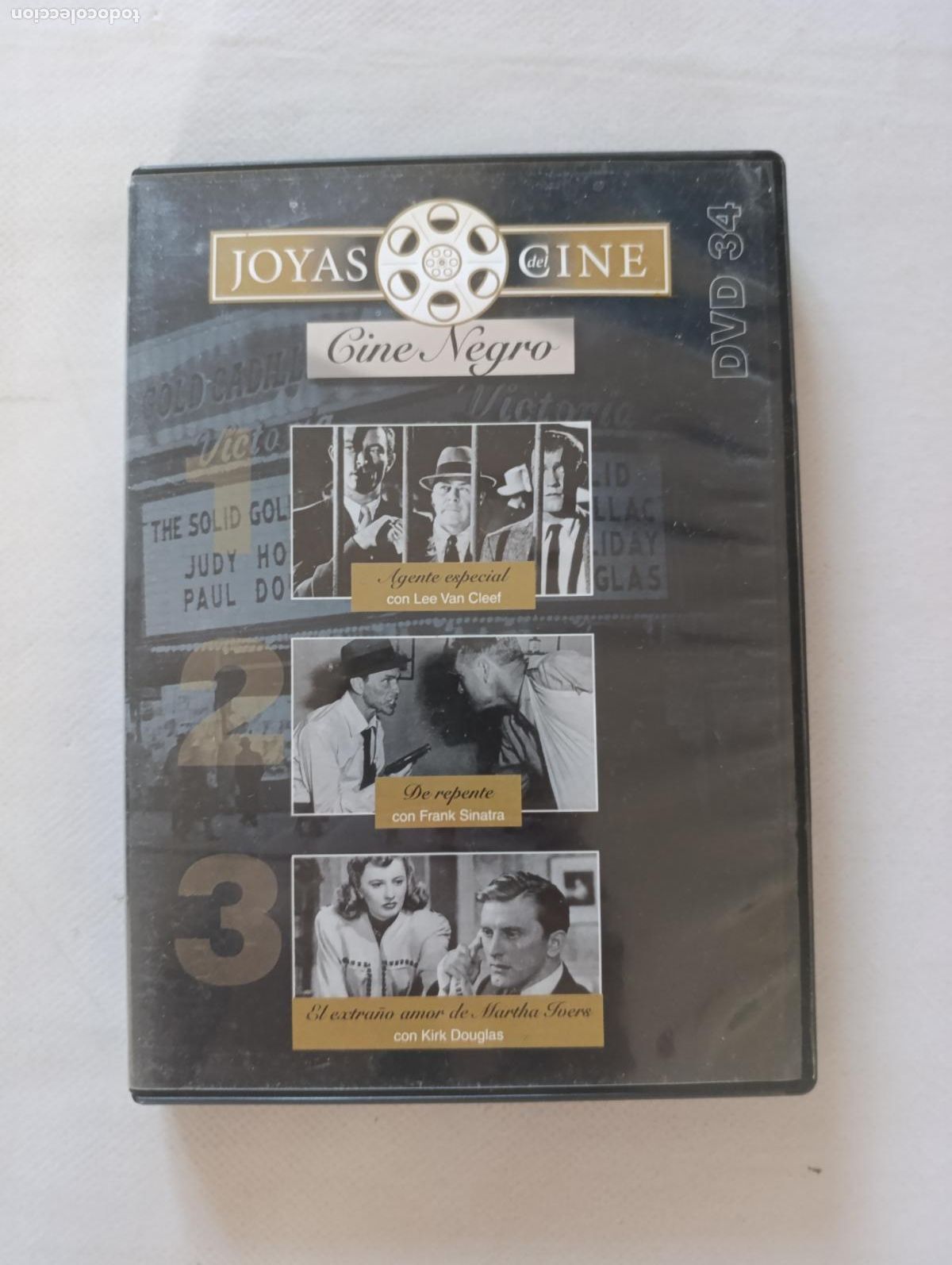 Cine: DVD AGENTE ESPECIAL / DE REPENTE / EL EXTRA&Ntilde;O AMOR DE MARTHA IVERS (V4)