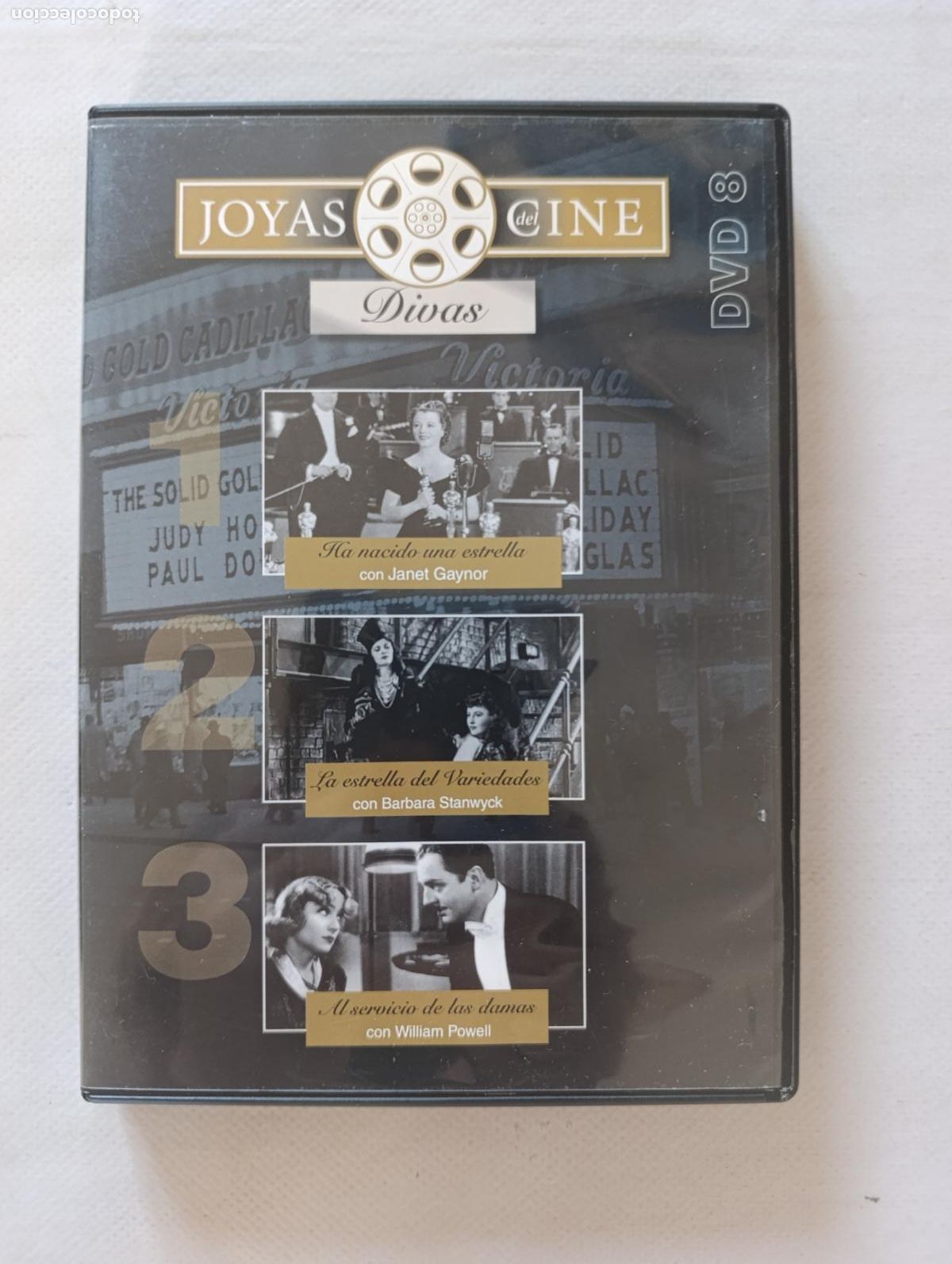 Cine: DVD HA NACIDO UNA ESTRELLA / LA ESTRELLA DEL VARIEDADES / AL SERVICIO DE LAS DAMAS (W4)