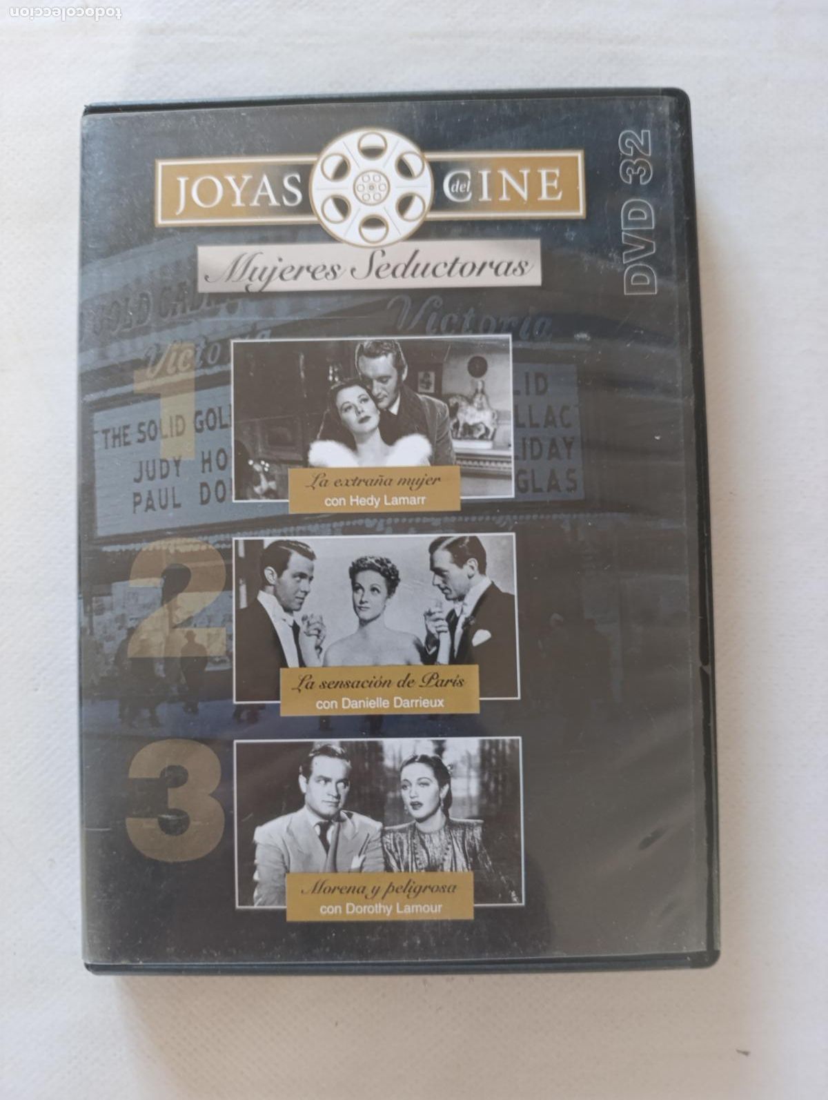 Cine: DVD LA EXTRA&Ntilde;A MUJER / LA SENSACION DE PARIS / MORENA Y PELIGROSA (W4)