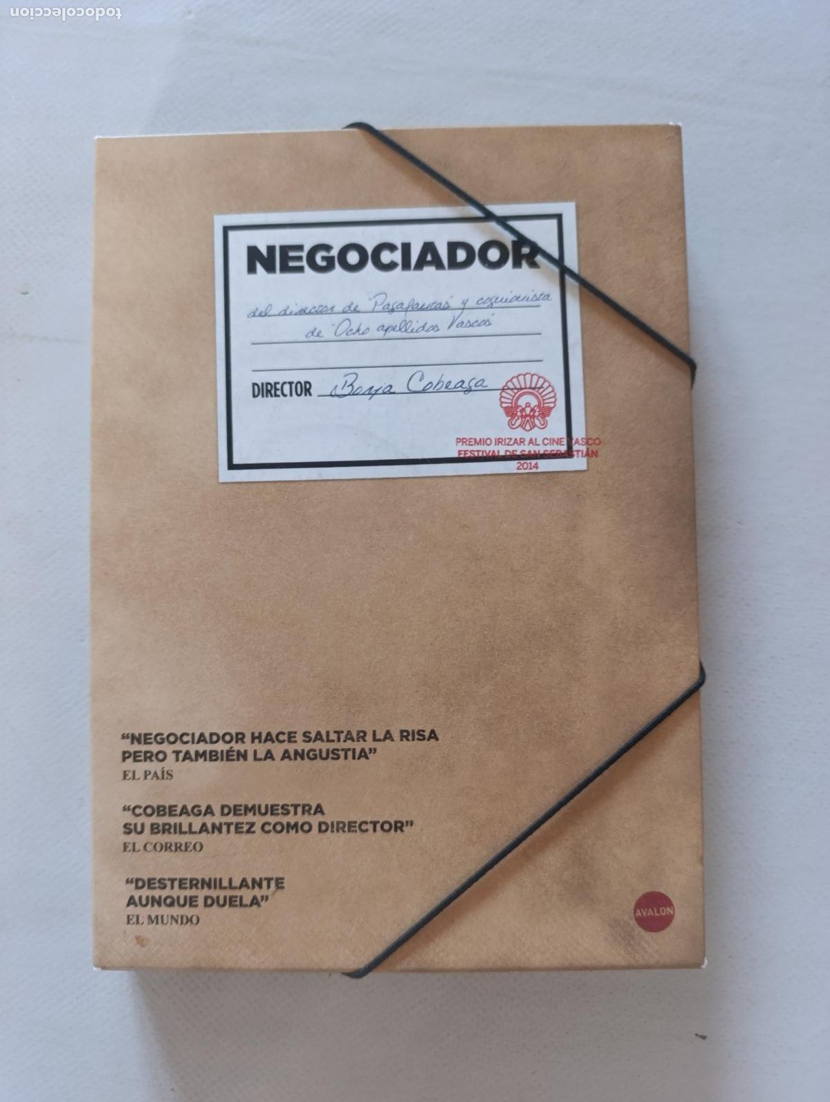 Cine: DVD NEGOCIADOR - BORJA COBEAGA (W4w)