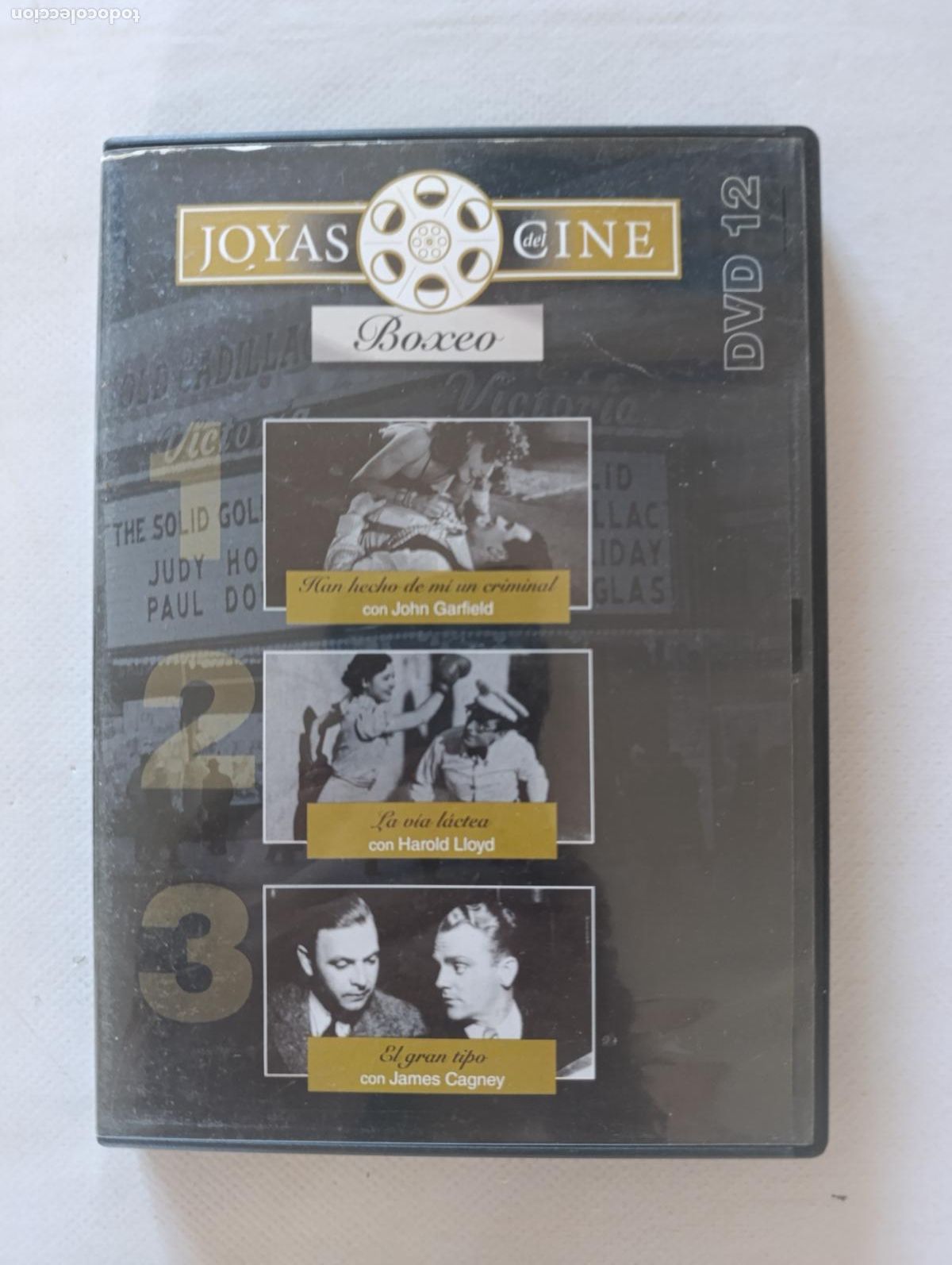 Cine: DVD HAN HECHO DE MI UN CRIMINAL / LA VIA LACTEA / EL GRAN TIPO - CINE DE BOXEO (W4)