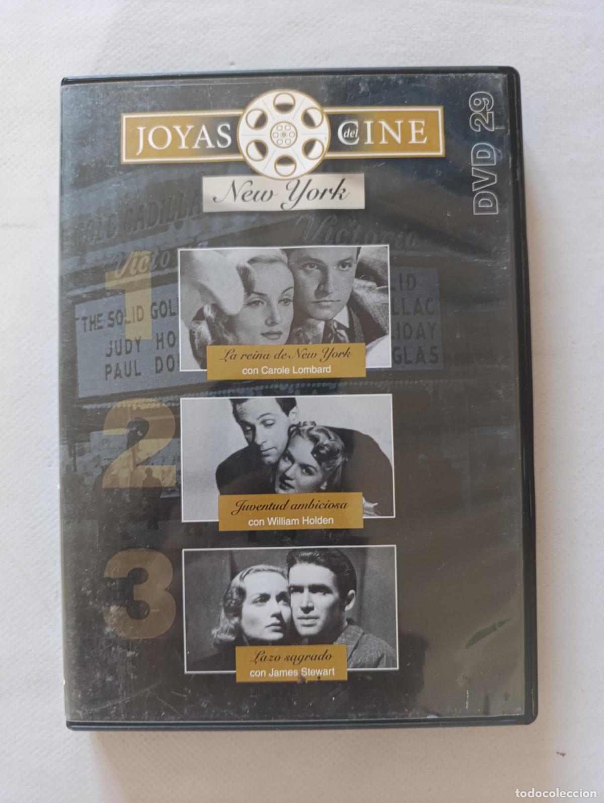 Cine: DVD LA REINA DE NEW YORK / JUVENTUD AMBICIOSA / LAZO SAGRADO - CINE DE NEW YORK (W4)