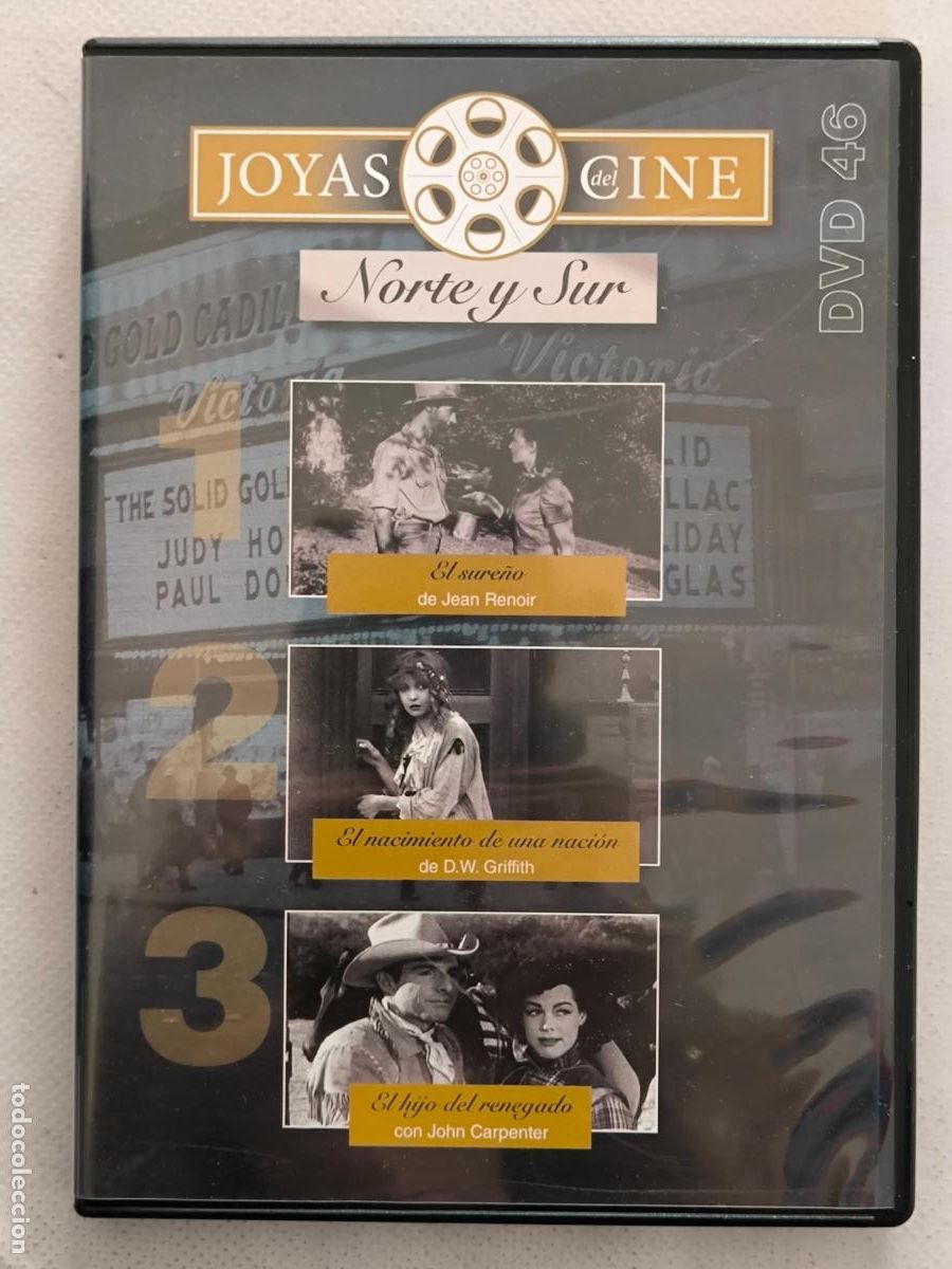 Cine: DVD EL SURE&Ntilde;O / EL NACIMIENTO DE UNA NACION / EL HIJO DEL RENEGADO - JOYAS DEL CINE N&ordm; 46 (D4)