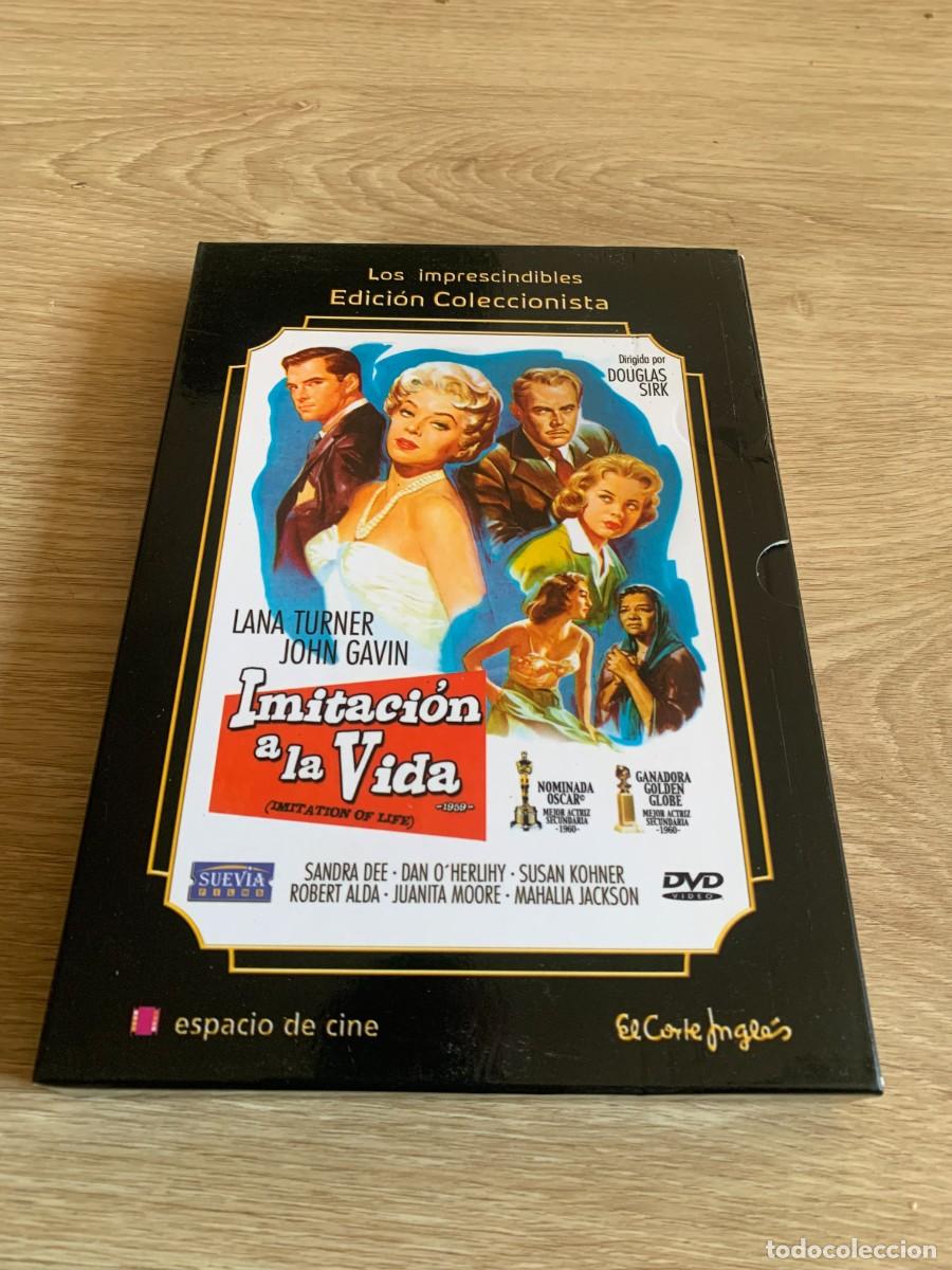 Cine: DVD+LIBRO. IMITACION A LA VIDA. BUENA CONSERV. PEDIDO MINIMO 10 EUROS.