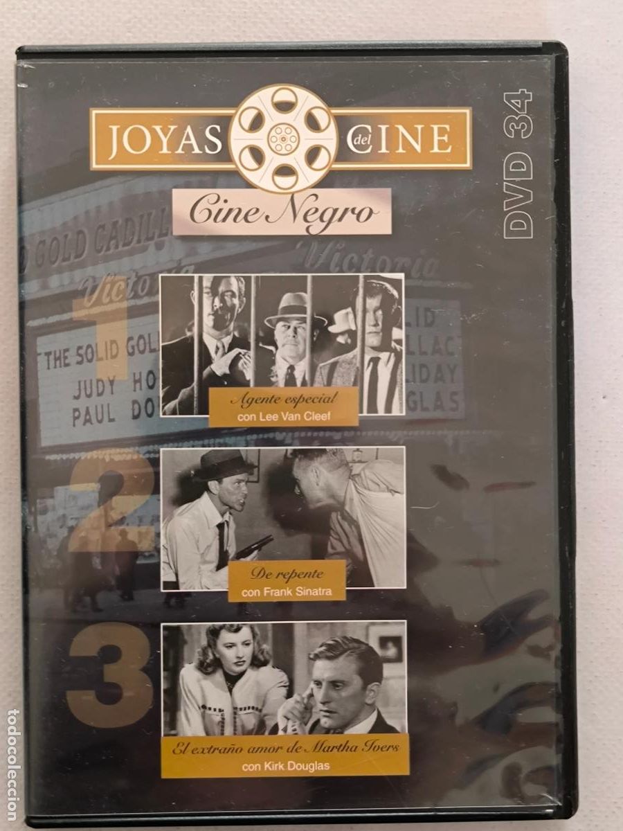 Cine: DVD AGENTE ESPECIAL / DE REPENTE / EL EXTRA&Ntilde;O AMOR DE MARTHA IVERS - JOYAS DEL CINE N&ordm; 34 (D4)
