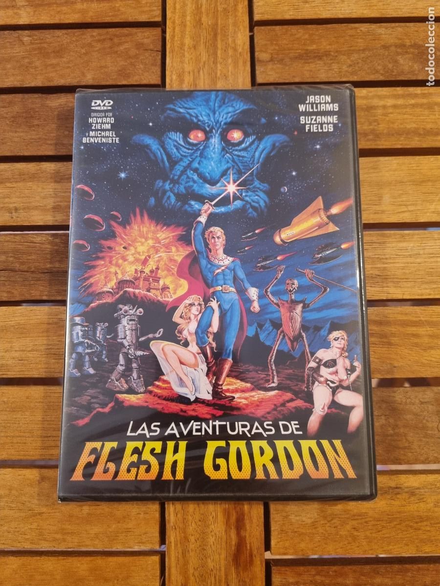 Cine: Las aventuras de Flesh Gordon - DVD nuevo - Flesh Gordon