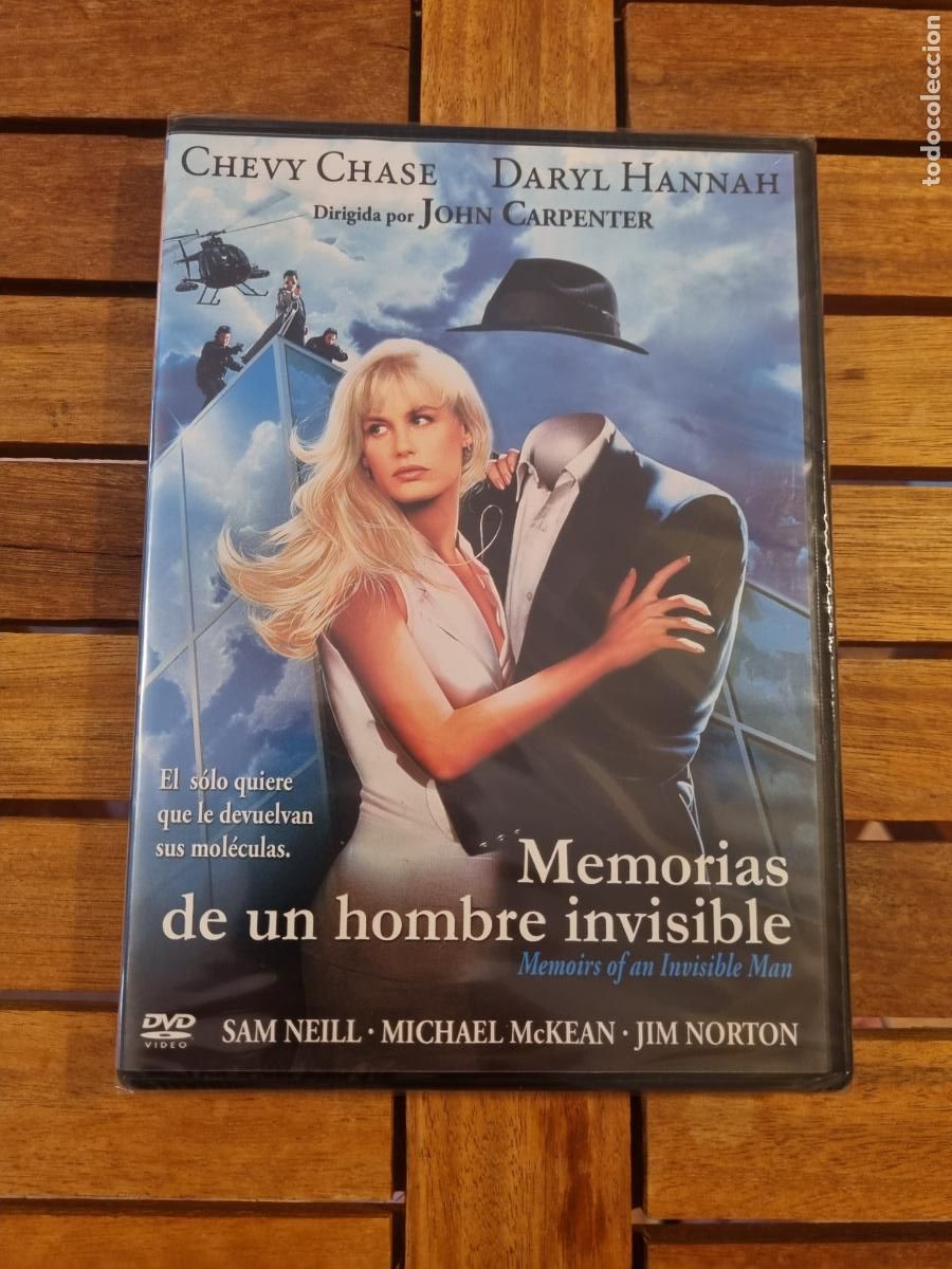 Cine: Memorias de un hombre invisible - DVD nuevo - Memoirs of an Invisible Man - John Carpenter