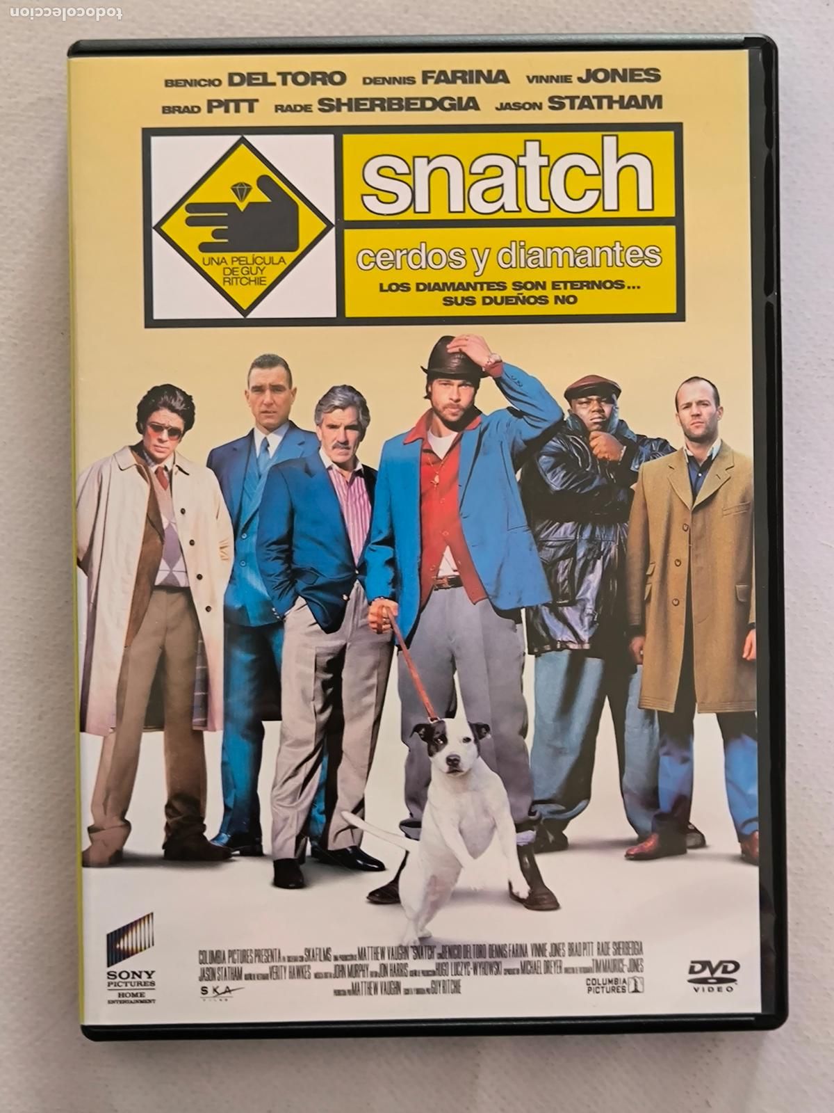 Cine: DVD SNATCH - CERDOS Y DIAMANTES - BRAD PITT (X4A)