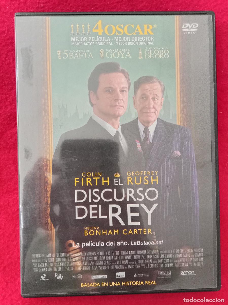 Cine: El Discurso del Rey - Pel&iacute;cula DVD - Drama