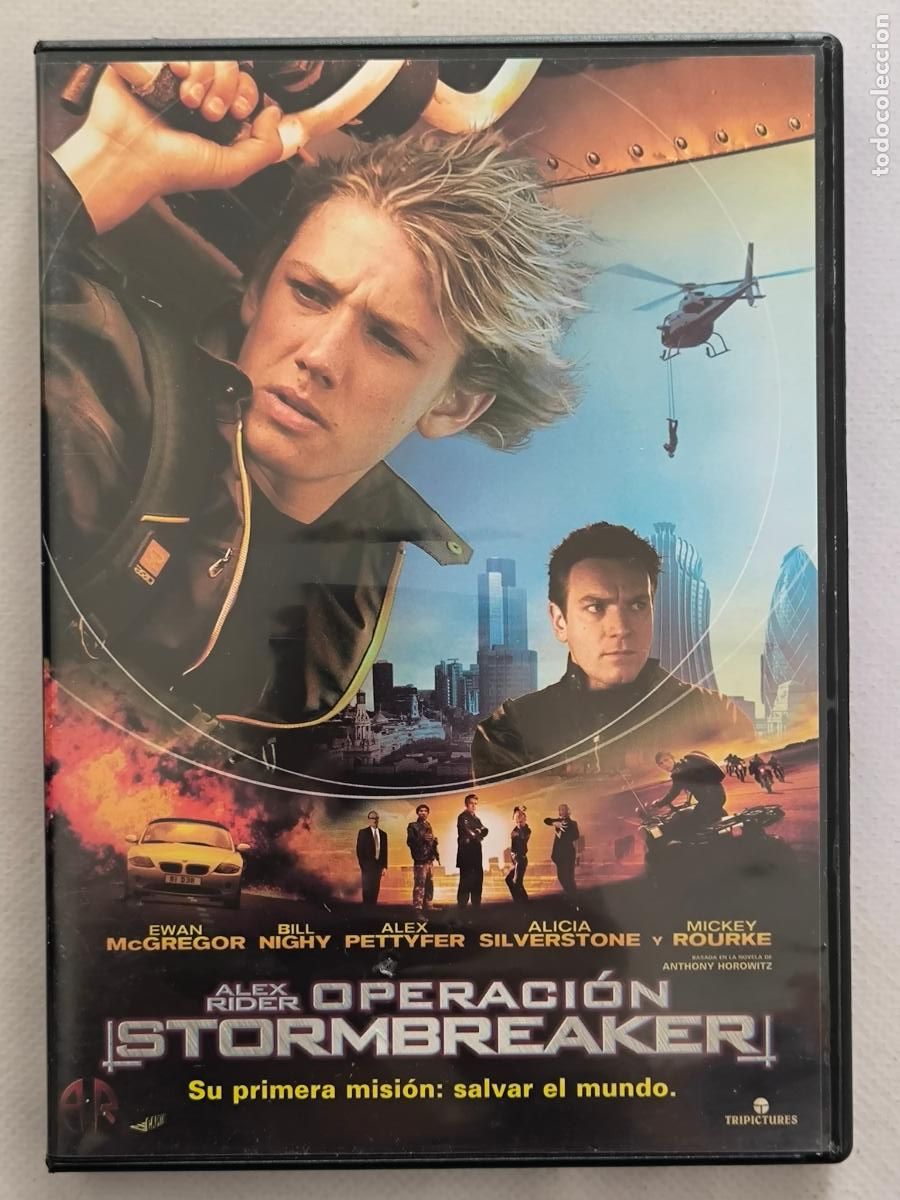 Cine: DVD ALEX RIDER: OPERACION STORMBREAKER - EWAN MCGREGOR (X4A)
