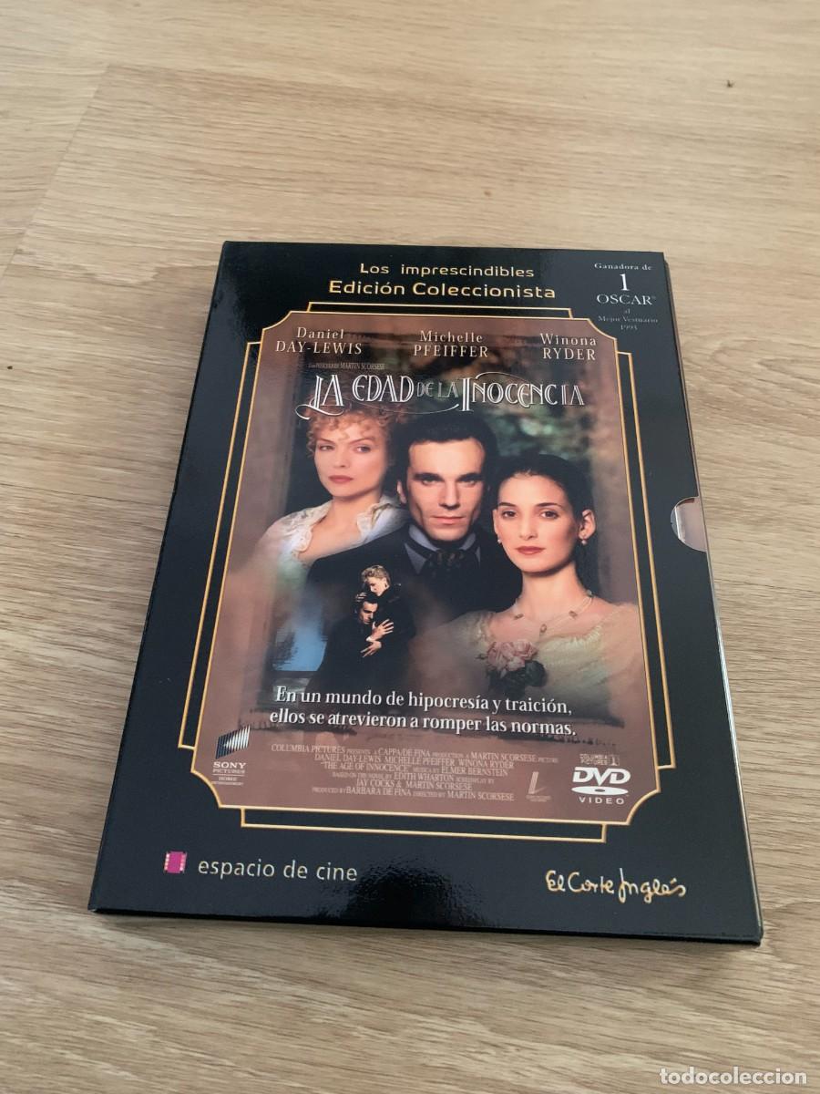 Cine: DVD+ LIBRO. LA EDAD DE LA INICENCIA. BUENA CONSERV. PEDIDO MINIMO 10 EUROS.