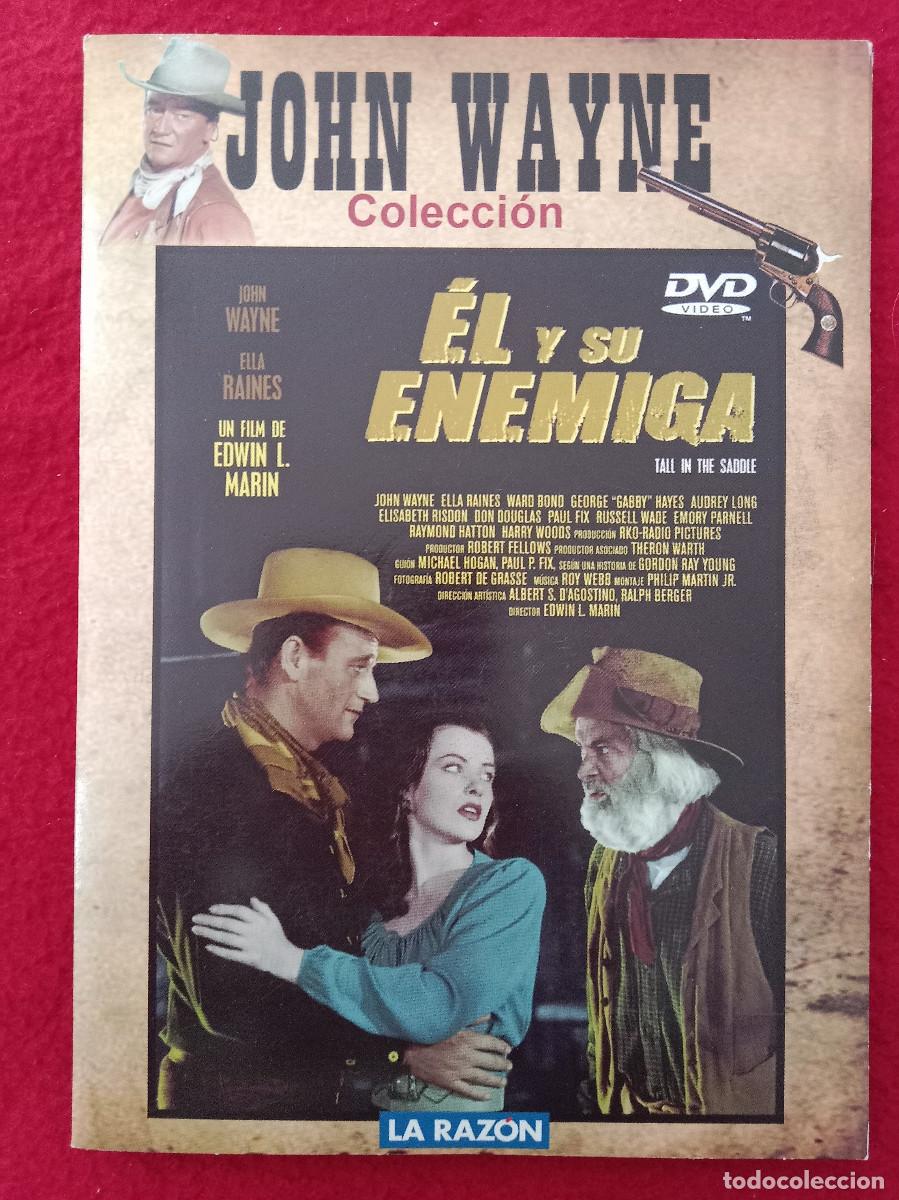 Cine: Colecci&oacute;n John Wayne - &Eacute;l y su Enemiga - Pel&iacute;cula DVD - Funda Cart&oacute;n - Oeste