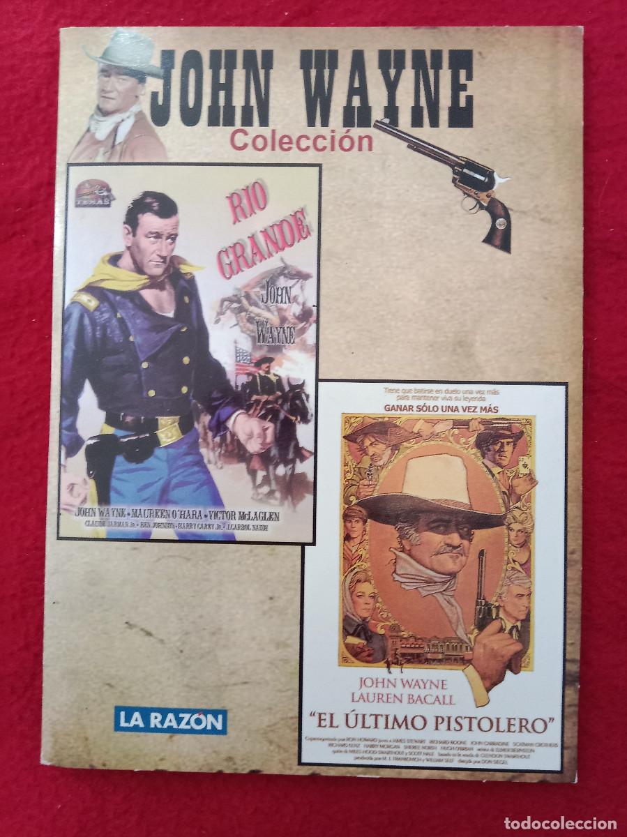 Cine: Colecci&oacute;n John Wayne - Rio Grande / El &Uacute;ltimo Pistolero - Pel&iacute;culas DVD - Funda Cart&oacute;n - Oeste