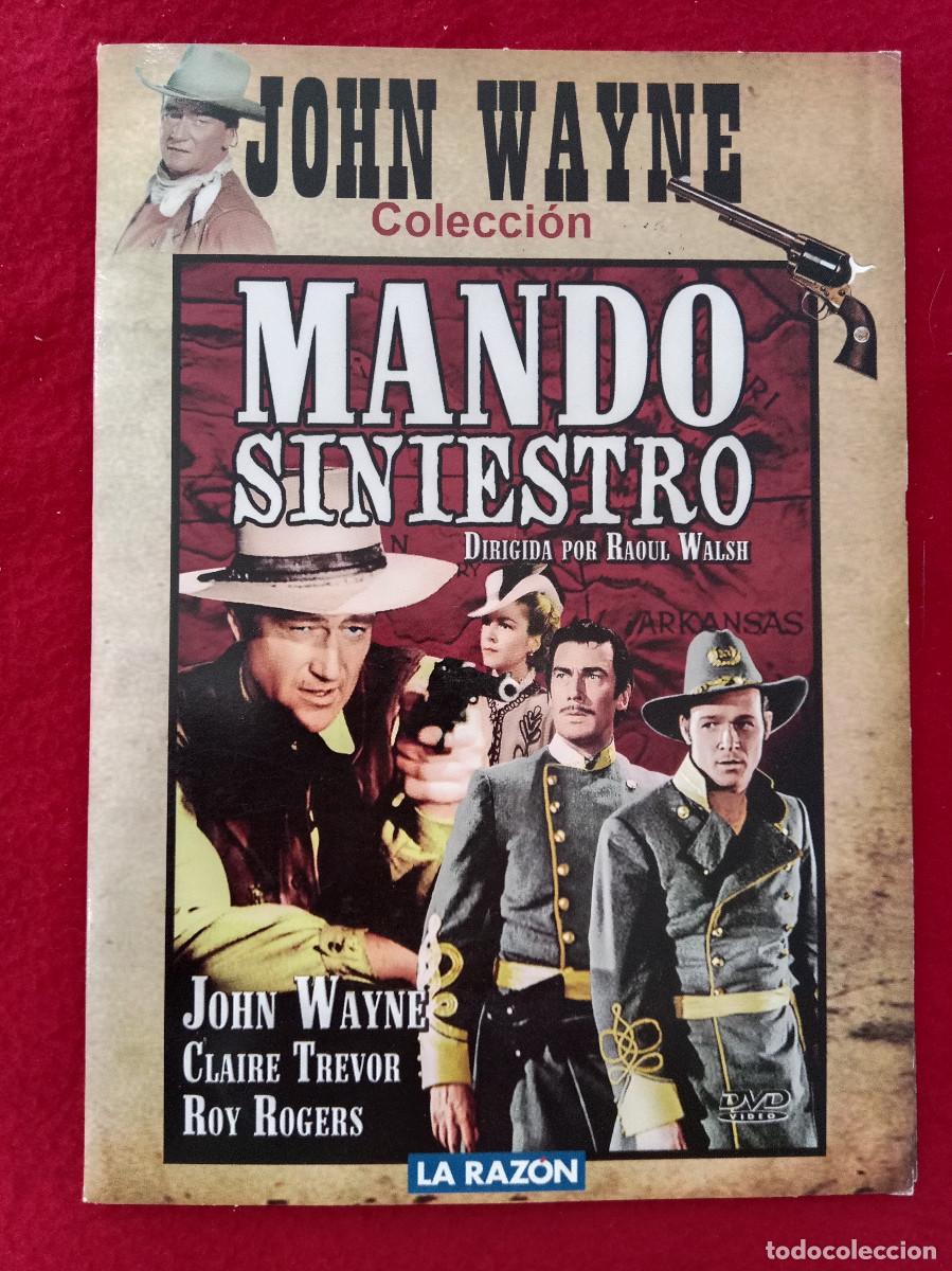 Cine: Colecci&oacute;n John Wayne - Mando Siniestro - Pel&iacute;cula DVD - Funda Cart&oacute;n - Oeste
