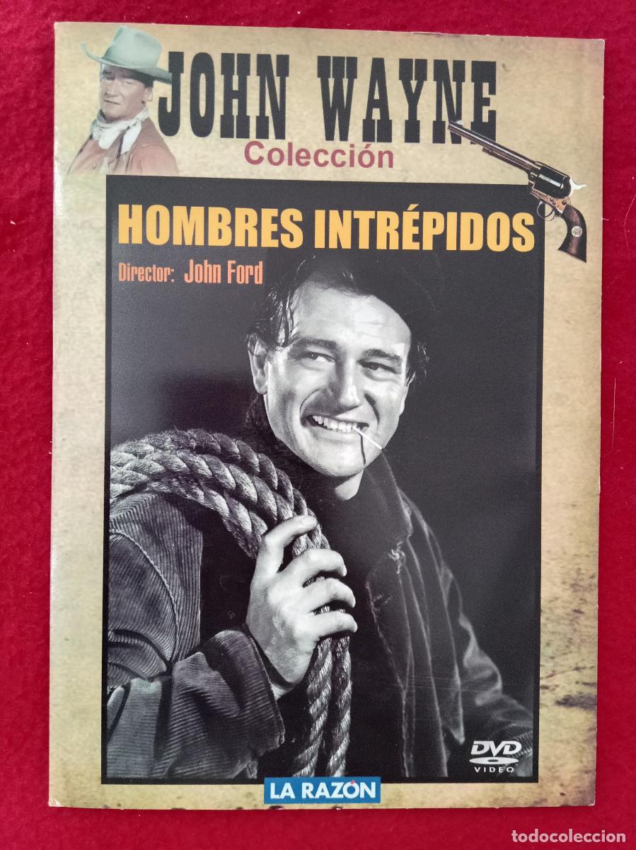 Cine: Colecci&oacute;n John Wayne - Hombres Intr&eacute;pidos - Pel&iacute;cula DVD - Funda Cart&oacute;n - Aventuras