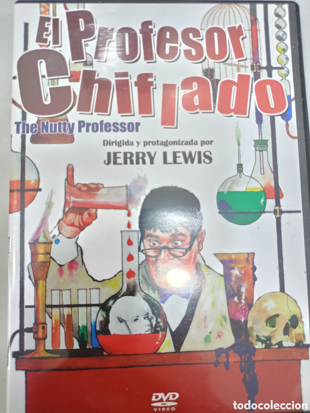 Cine: DVD El profesor chiflado -