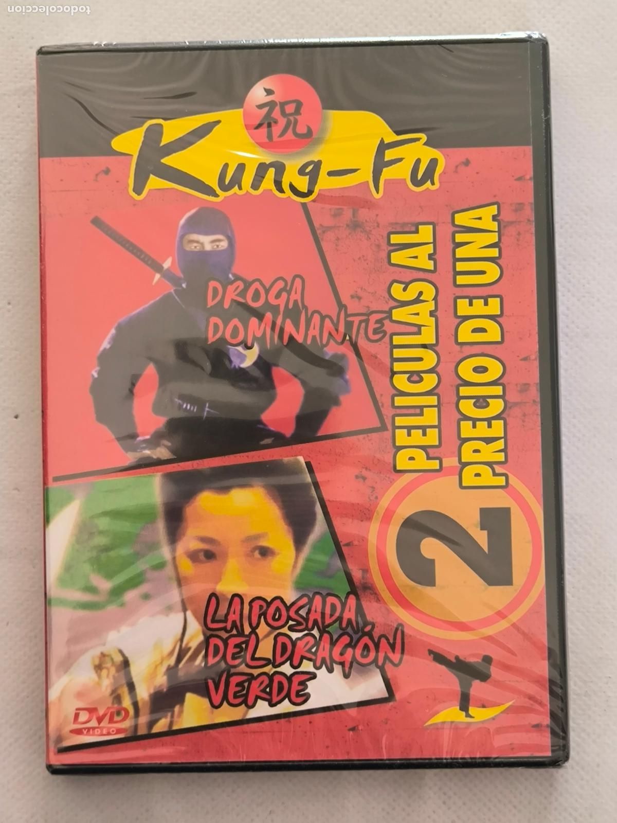 Cine: DVD DROGA DOMINANTE / LA POSADA DEL DRAGON VERDE - 2 PELICULAS - NUEVO, PRECINTADO (Y4A)