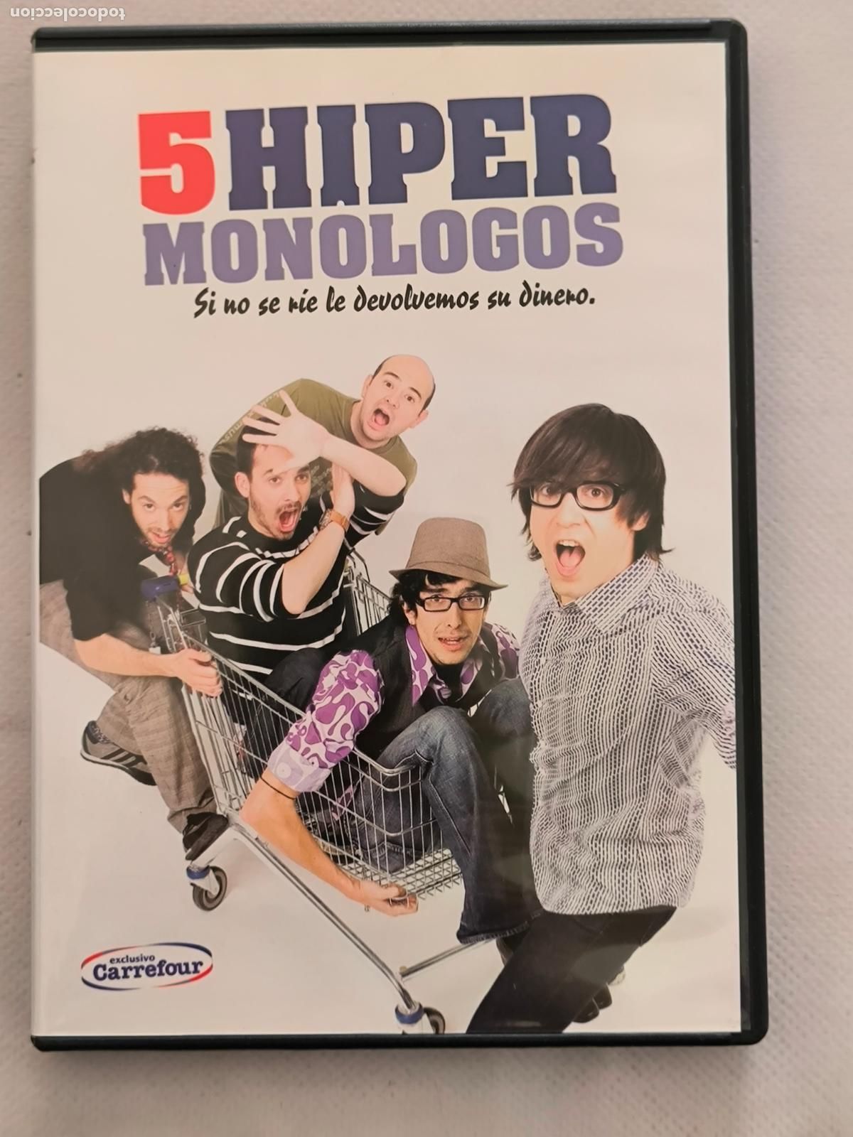 Cine: DVD 5 HIPER MONOLOGOS - LUIS PIEDRAHITA, DAMIAN MOLLA, JORGE MARRON... (Y4A)