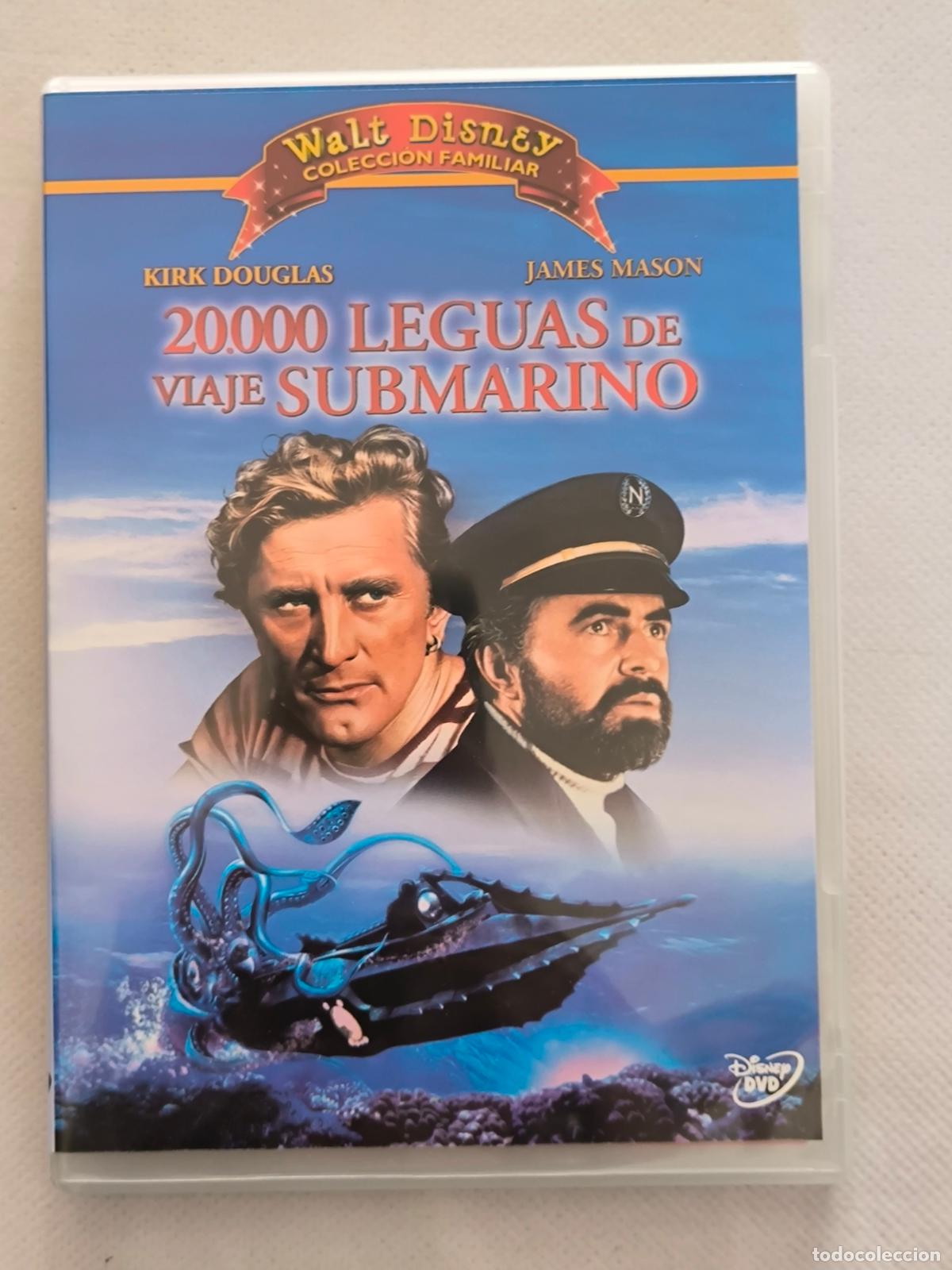 Cine: DVD 20.000 LEGUAS DE VIAJE SUBMARINO - KIRK DOUGLAS - WALT DISNEY (Y4A)