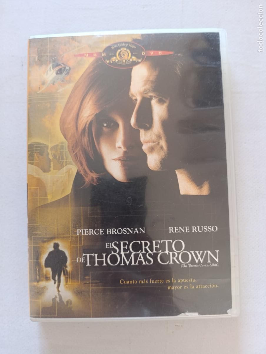 Cine: DVD EL SECRETO DE THOMAS CROWN - PIERCE BROSNAN, RENE RUSSO (D5)