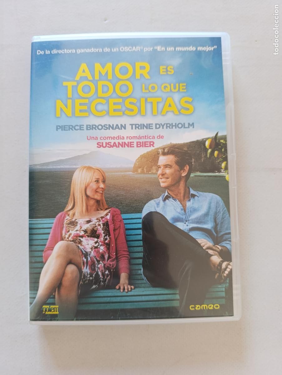 Cine: DVD AMOR ES TODO LO QUE NECESITAS - PIERCE BROSNAN (D5)