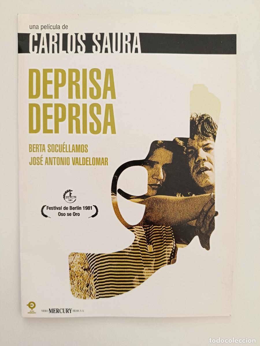 Cine: DEPRISA DEPRISA. CARLOS SAURA. PEL&Iacute;CULA DVD