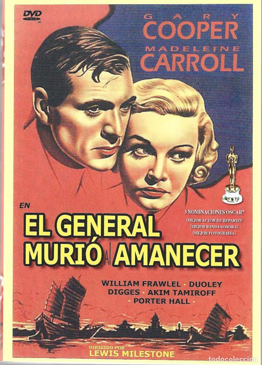 Cine: EL GENERAL MURI&Oacute; AL AMANECER GARY COOPER